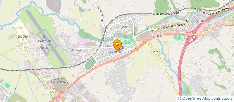 localisation de l'entreprise MONTAGE CABLAGE EQUIPEMENTS ELECTRONIQUE  AIX-EN-PROVENCE