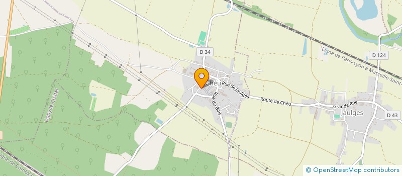 localisation de l'entreprise MONTAGE ET INSTALLATION DE RESEAUX ACIER  CHEU