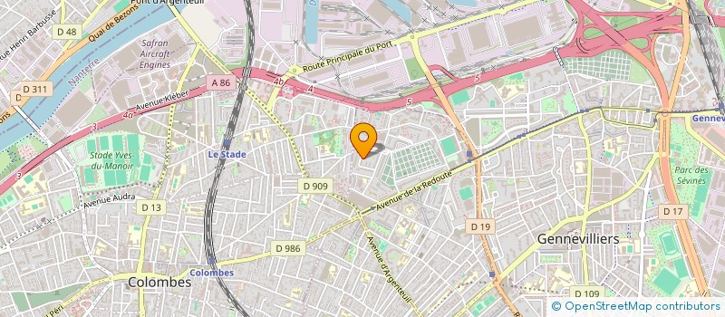 localisation de l'entreprise MONTAGE ET MAINTENANCE ELECTRICITE ET STANDS  ASNIERES-SUR-SEINE