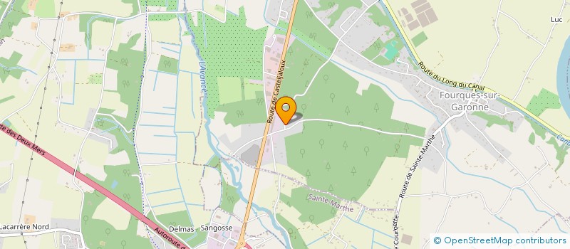 localisation de l'entreprise MONTAGE INDUSTRIE GARONNAIS à FOURQUES-SUR-GARONNE