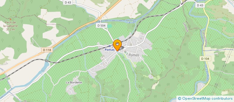 localisation de l'entreprise MONTAGE LEVAGE BARDAGE  SAINT-HILAIRE