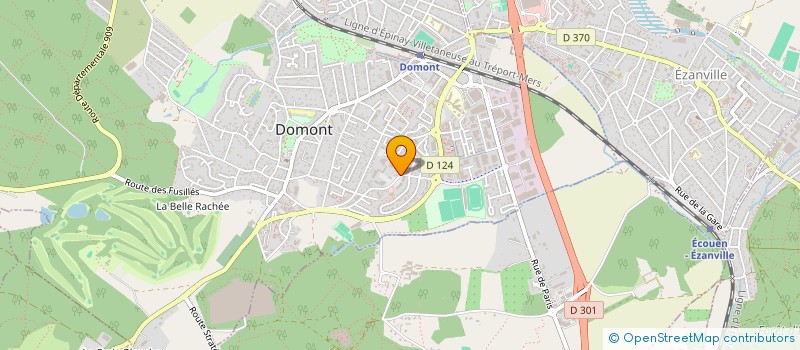 localisation de l'entreprise MONTAGE MEUBLES FRANCE  DOMONT