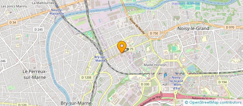 localisation de l'entreprise MONTAGE TECHNIQUE MAINTENANCE à BRY-SUR-MARNE