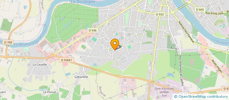 localisation de l'entreprise MONTAGES ET TUYAUTERIE  INDUSTRIELLE à BERGERAC