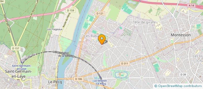 localisation de l'entreprise MONTAGIULIA  MONTESSON