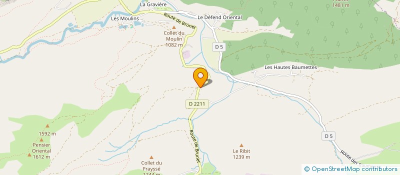localisation de l'entreprise MONTAGN'HABITS EMPLOI SOLIDARITE à SAINT-AUBAN
