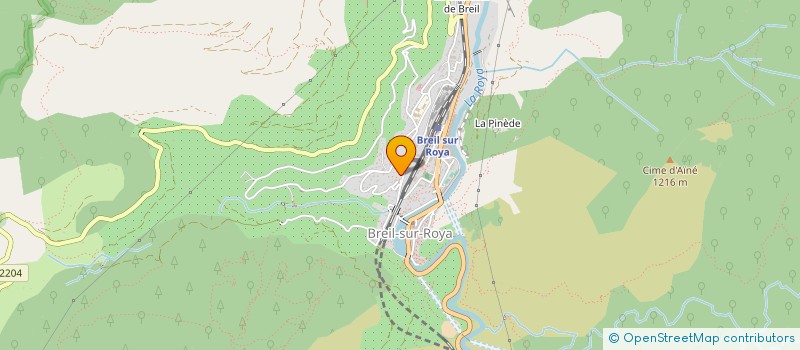 localisation de l'entreprise MONTAGNA MARE à SAORGE