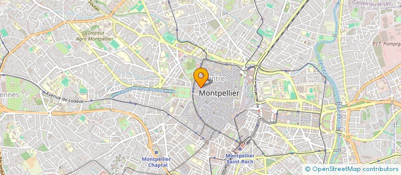 localisation de l'entreprise MONTAGNAC à MONTPELLIER
