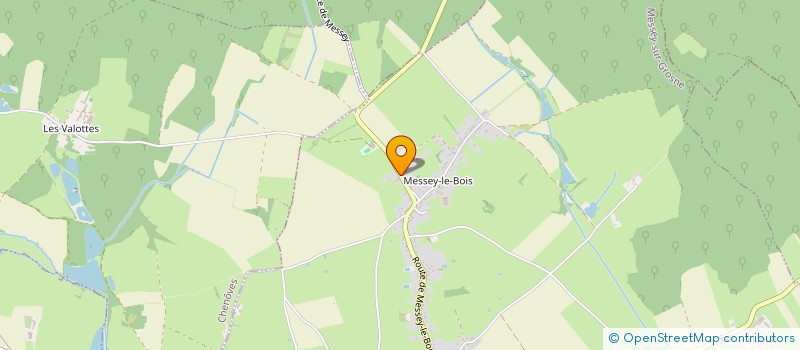 localisation de l'entreprise MONTAGNARD  MESSEY-SUR-GROSNE