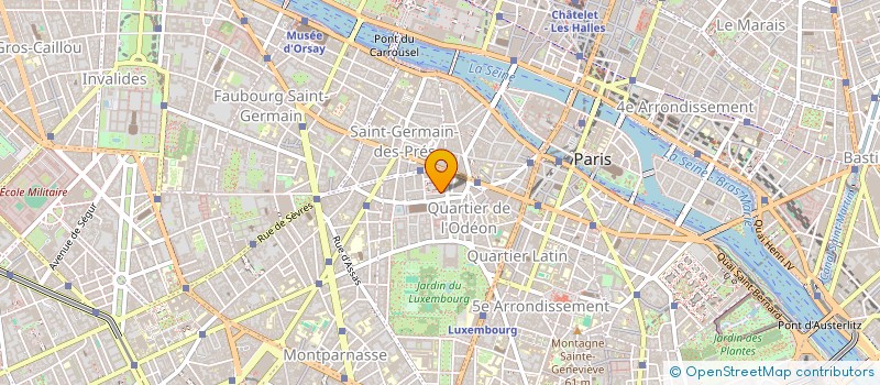 localisation de l'entreprise MONTAGNE DE PAIN  PARIS