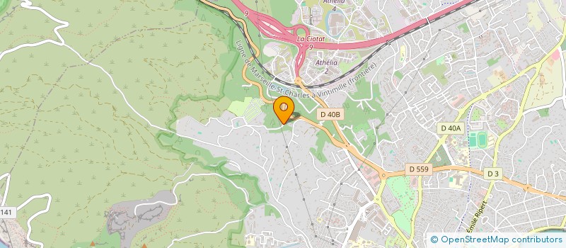 localisation de l'entreprise MONTAGNE ESCAPE à LA CIOTAT