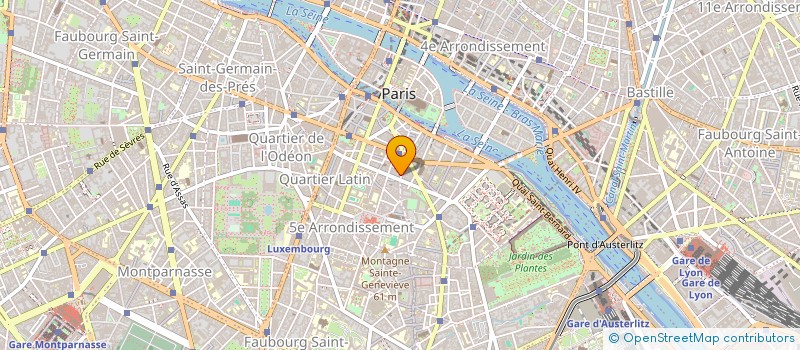 localisation de l'entreprise MONTAGNE HOTEL  PARIS