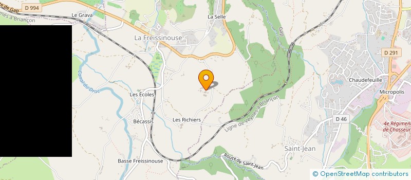 localisation de l'entreprise MONTAGNE LOISIRS AVENTURE 05  GAP