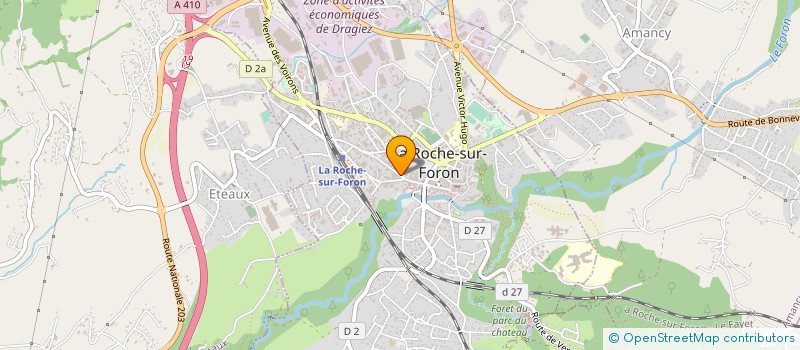 localisation de l'entreprise MONTAGNE & SERAPHIN IMMOBILIER à SALLANCHES