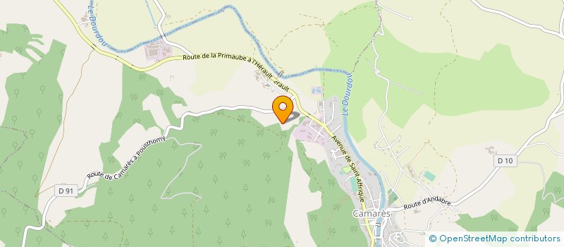 localisation de l'entreprise MONTAGNES - CAUSSES - ROUGIERS à CAMARES