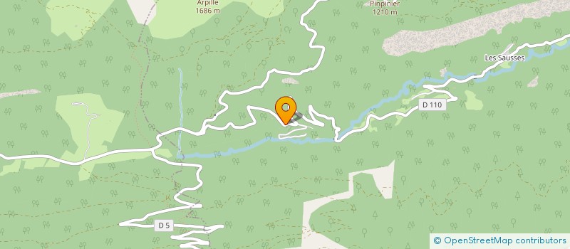 localisation de l'entreprise MONTAGNES PAYSANNES  SALLAGRIFFON