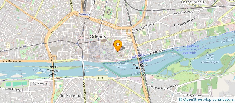 localisation de l'entreprise MONTAGNES SONORES à ORLEANS