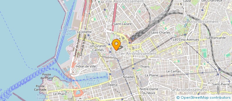 localisation de l'entreprise MONTAGNES VIVANTES à MARSEILLE