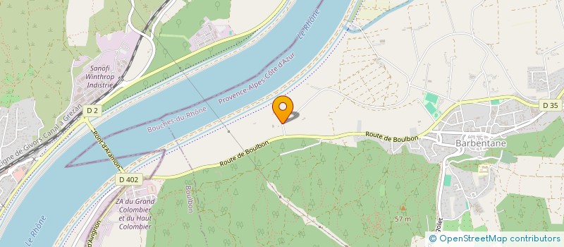 localisation de l'entreprise MONTAGNETTE ANGLICA  BARBENTANE