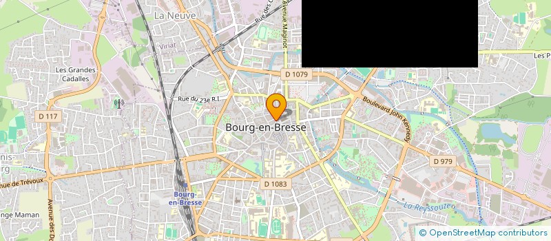 localisation de l'entreprise MONTAGNIER / COSTA à BOURG-EN-BRESSE