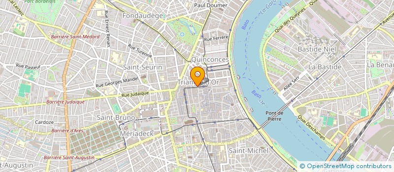 localisation de l'entreprise MONTAGNOL  BORDEAUX