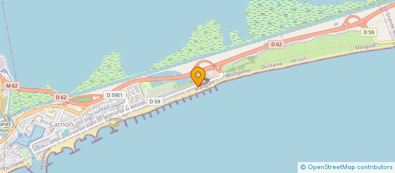 localisation de l'entreprise MONTAGNON  MAUGUIO
