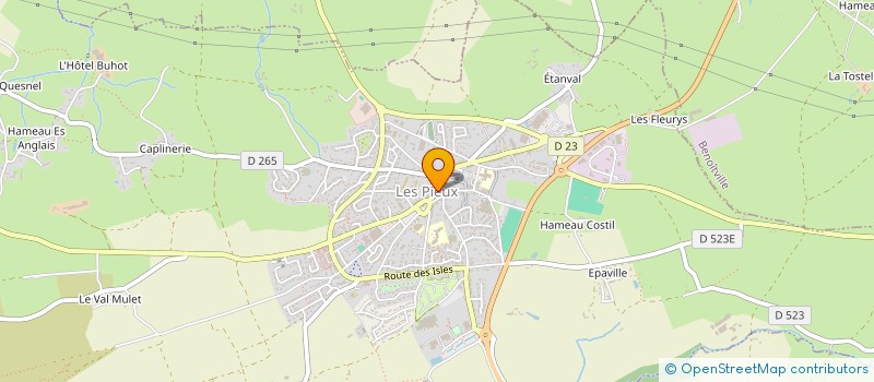 localisation de l'entreprise MONTAGUD FERRER ET SCHOEFFER  LES PIEUX