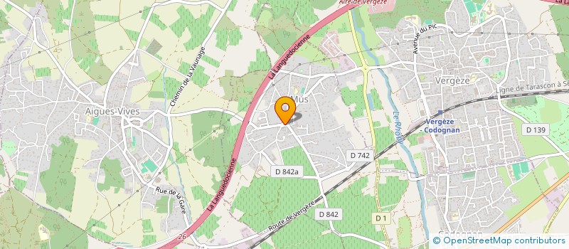 localisation de l'entreprise MONTAGUT MARIEN ET MARIE-ALEXANDRA  MUS