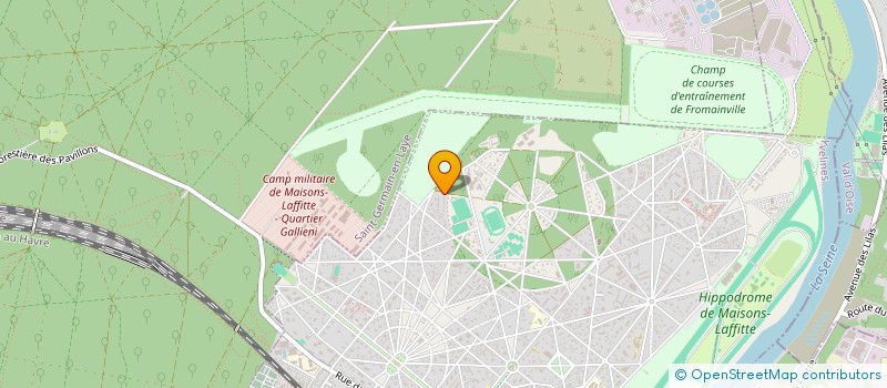 localisation de l'entreprise MONTAIGNE à MAISONS-LAFFITTE
