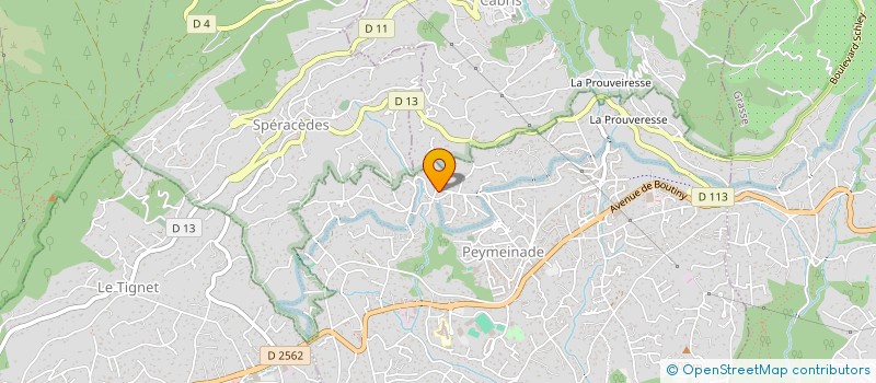 localisation de l'entreprise MONTAIGNE ASSOCIES  PEYMEINADE