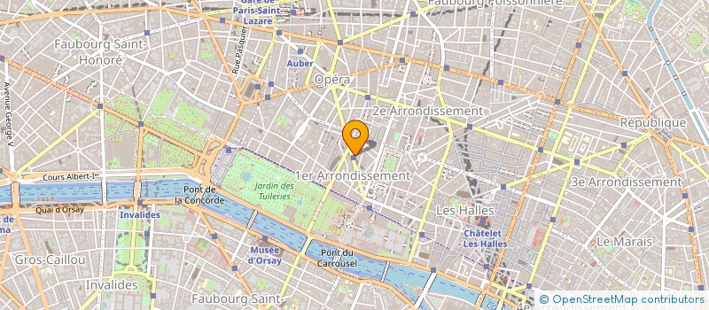 localisation de l'entreprise MONTAIGNE CHAMBIGES  PARIS