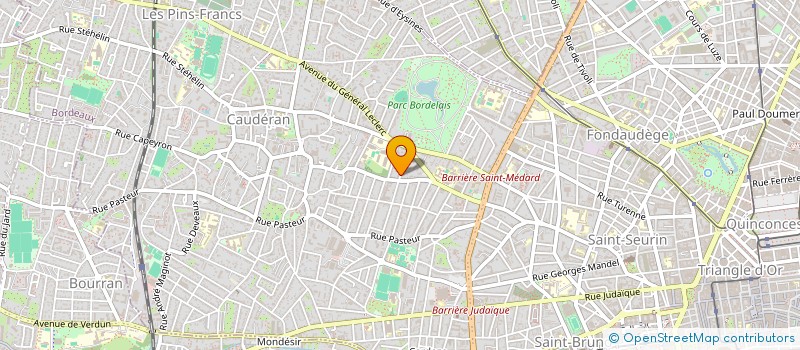 localisation de l'entreprise MONTAIGNE INVESTISSEMENTS à BORDEAUX