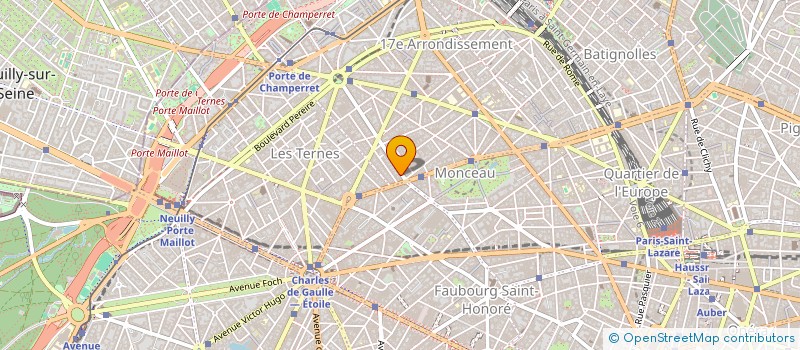 localisation de l'entreprise MONTAIGNE TRAVEL  PARIS