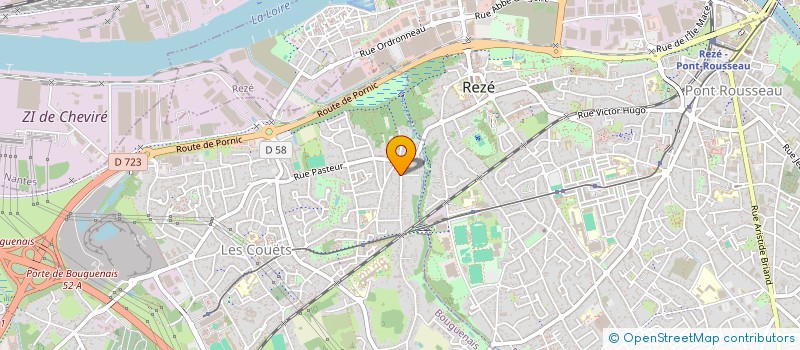 localisation de l'entreprise MONTAIGU AND CO à BOUGUENAIS