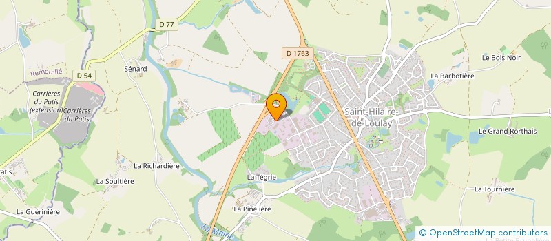 localisation de l'entreprise MONTAIGU VENDEE AUTO à MONTAIGU-VENDEE