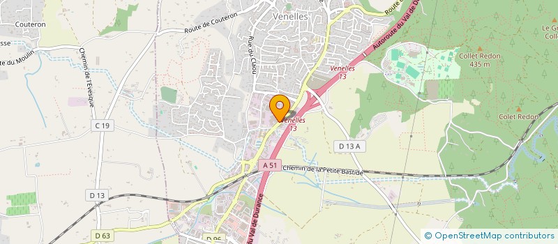 localisation de l'entreprise MONTAIGUET  VENELLES