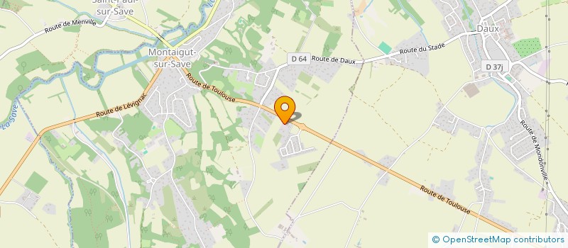 localisation de l'entreprise MONTAIGUT AUTO BILAN  MONTAIGUT-SUR-SAVE