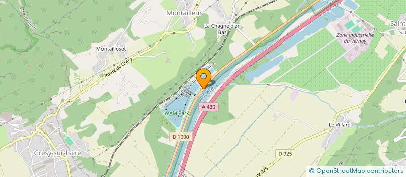 localisation de l'entreprise MONTAILLEUR WAKE ASSOCIATION  MONTAILLEUR