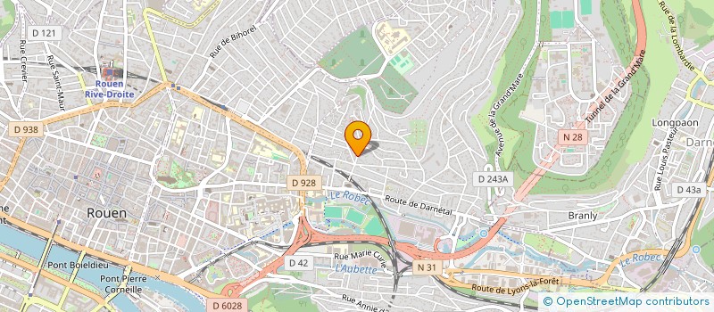 localisation de l'entreprise MONTAINE à ROUEN