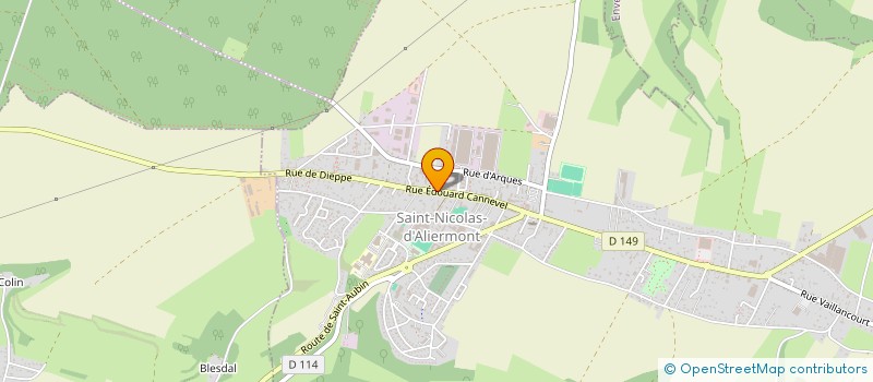 localisation de l'entreprise MONTALAN  SAINT-NICOLAS-D'ALIERMONT