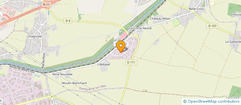 localisation de l'entreprise MONTALBETTI  DOMPIERRE-SUR-MER