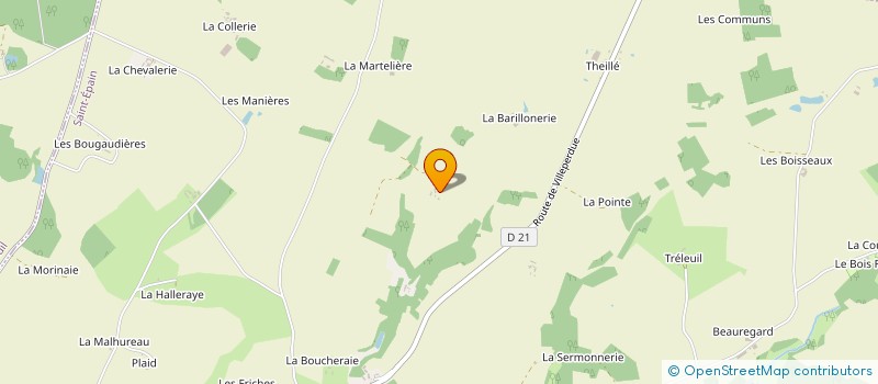 localisation de l'entreprise MONTALIN  SAINT-EPAIN