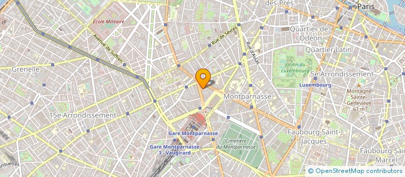 localisation de l'entreprise MONTALPIN  PARIS