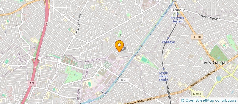 localisation de l'entreprise MONTANA à AULNAY-SOUS-BOIS