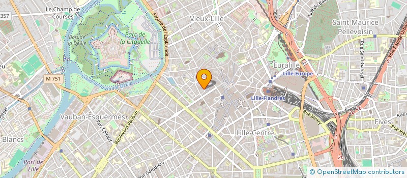 localisation de l'entreprise MONTANA à LILLE