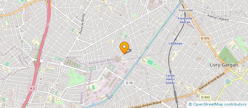 localisation de l'entreprise MONTANA à AULNAY-SOUS-BOIS