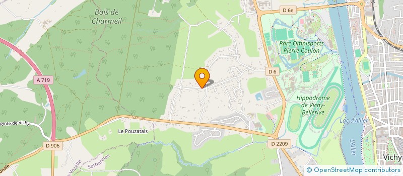 localisation de l'entreprise MONTANA  BELLERIVE-SUR-ALLIER