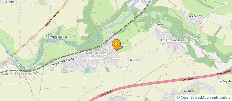 localisation de l'entreprise MONTANA  SAINTE-NEOMAYE