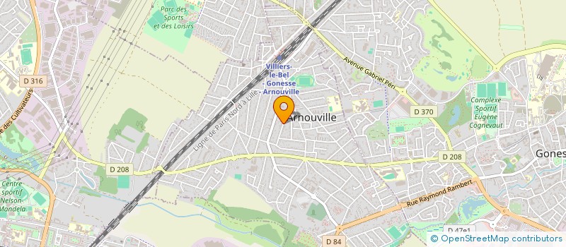 localisation de l'entreprise MONTANA EUROPE  ARNOUVILLE