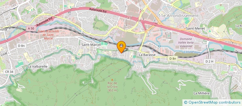 localisation de l'entreprise MONTANA IMMOBILIER à MARSEILLE 11EME